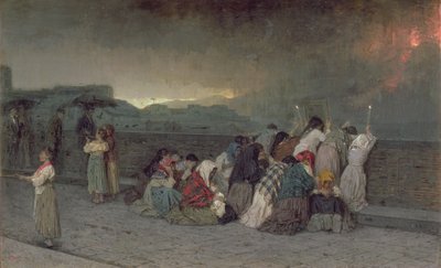 La Pioggia di Cenere, 1880 da Gioacchino Toma